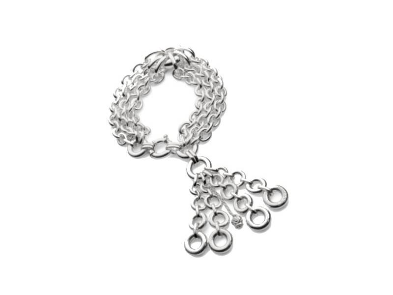 BRACCIALE ARGENTO CIUFFO SAUTOIR ET VOILA' CHANTECLER 34537